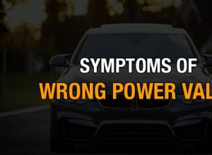 Symptoms Of Wrong Power Valve