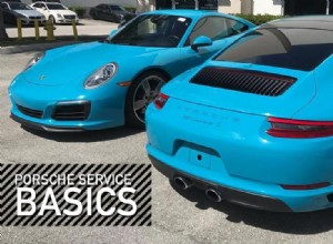 Porsche Service Basics