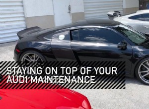 Staying On Top Of Your Audi Maintenance