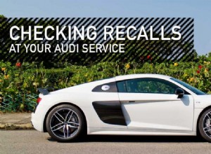 Checking Recalls At Your Audi Service