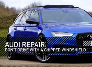 Audi Repair: Don’t Drive With A Chipped Windshield
