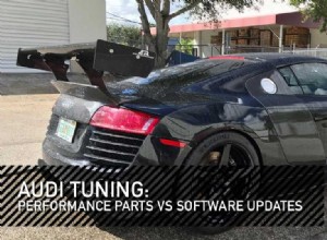 Audi Tuning: Performance Parts vs Software Updates
