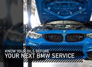 Know Your Oils Before Your Next BMW Service