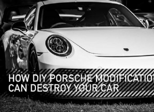 How DIY Porsche Modifications Can Destroy Your Car