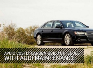 Avoid Costly Carbon Build-Up Issues With Audi Maintenance