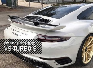 Porsche Turbo vs Turbo S