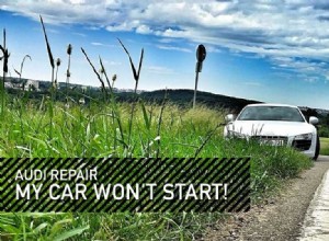 Audi Repair: My Car Won’t Start!