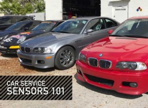 Car Service Sensors 101