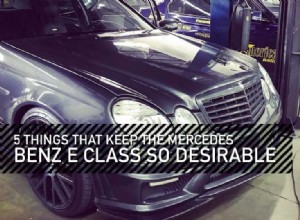 5 Things That Keep The Mercedes Benz E Class So Desirable
