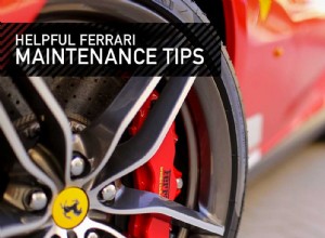Helpful Ferrari Maintenance Tips