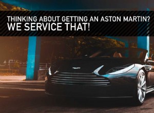 Thinking About Getting An Aston Martin? We Service That!
