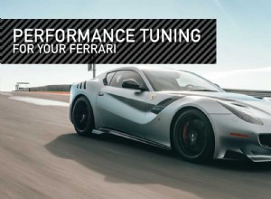 Performance Tuning For Your Ferrari