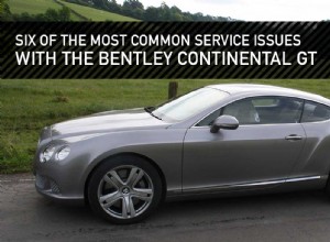 Six Of The Most Common Service Issues With The Bentley Continental GT