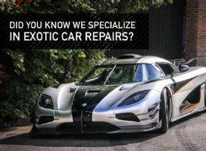 Did You Know We Specialize In Exotic Car Repairs?