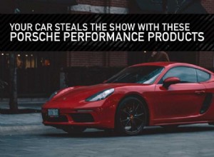 Your Car Steals The Show With These Porsche Performance Products
