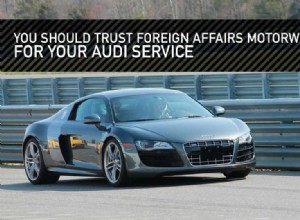 You Should Trust Foreign Affairs Motorwerks For Your Audi Service