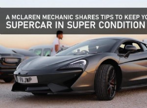 A McLaren Mechanic Shares Tips To Keep Your Supercar In Super Condition