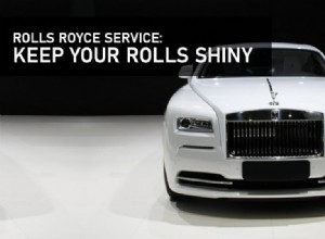 Rolls-Royce Service: Keep Your Rolls Shiny