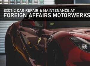 Exotic Car Repair & Service At Foreign Affairs Motorwerks