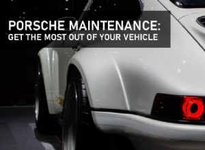 Porsche Maintenance: Get The Most Out Of Your Vehicle