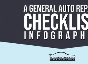 A General Auto Repair Checklist