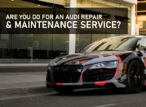 Are You Due For An Audi Repair & Maintenance Service?