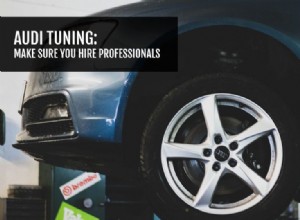 Audi Tuning: Make Sure You Hire Professionals