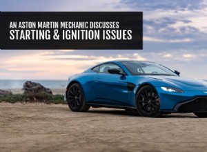 An Aston Martin Mechanic Discusses Starting & Ignition Issues