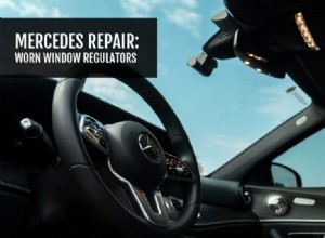 Mercedes Repair: Worn Window Regulators