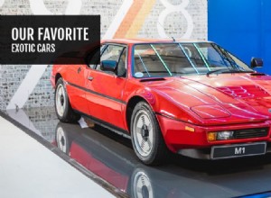 Our Favorite Exotic Cars