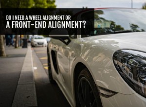 Do I Need A Wheel Alignment Or A Front-End Alignment?