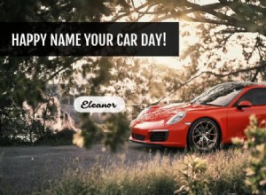 Happy Name Your Car Day!