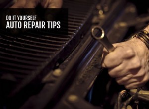 Do It Yourself Auto Repair Tips