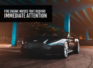 Five Engine Noises That Require Immediate Attention