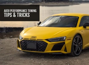 Audi Performance Tuning Tips & Tricks