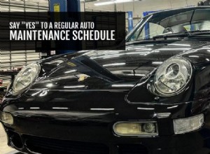 Say “Yes” To A Regular Auto Maintenance Schedule