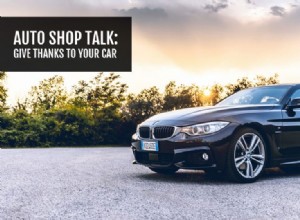 Auto Shop Talk: Give Thanks To Your Car