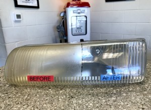 Car Headlight Refinishing For Yellow Lenses Fog