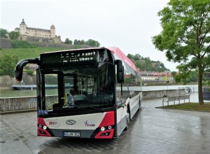 Würzburg invests in e-mobility with 2 Solaris Buses
