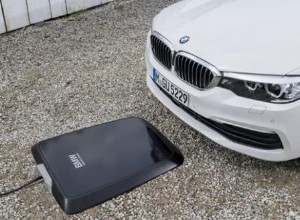 BMW GroundPad wireless charge point launched