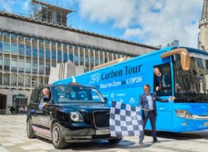 Planet Mark Carbon Battle Bus reaches COP26