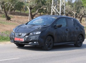 2018 Nissan Leaf tested in Europe