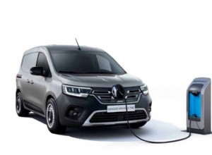 New Renault Kangoo E-Tech electric van with an increased range
