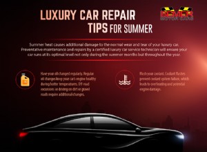Luxury Car Repair Tips for Summer - Bemer Motor Cars