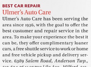 Ulmer’s Auto Care Named 2013 Best Car Repair in Cincinnati