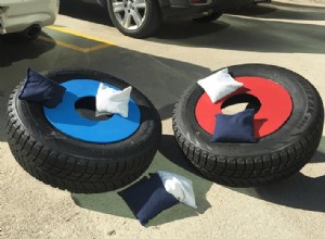 DIY: Make a Cornhole Set Out of Old Tires