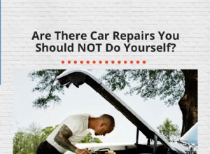 Are There Car Repairs You Should NOT Do Yourself?