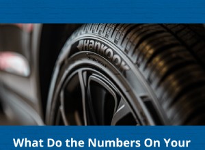 What Do the Numbers On Your Tires Mean?
