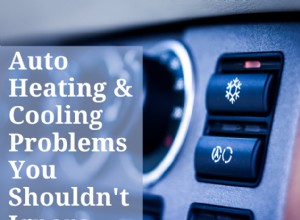 Auto Heating and Cooling System Problems You Shouldn’t Ignore