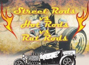 Street Rods vs. Rat Rods vs. Hot Rods [Infographic]